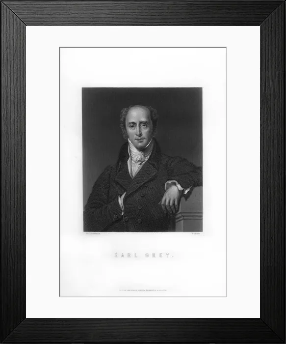 Framed Print : Charles Grey, 2nd Earl Grey, British Whig statesman and Prime Minister, (1893). Artist: W Roffe Framed Print : Charles Grey, 2nd Earl Grey, British Whig statesman and Prime Minister, (1893). Artist: W Roffe