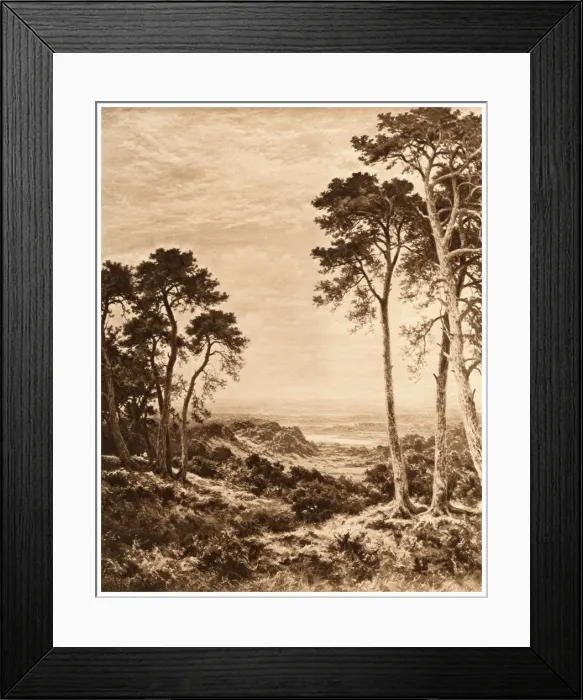 Framed Print : Sunset After Rain, 1903. Artist: Benjamin Williams Leader Framed Print : Sunset After Rain, 1903. Artist: Benjamin Williams Leader