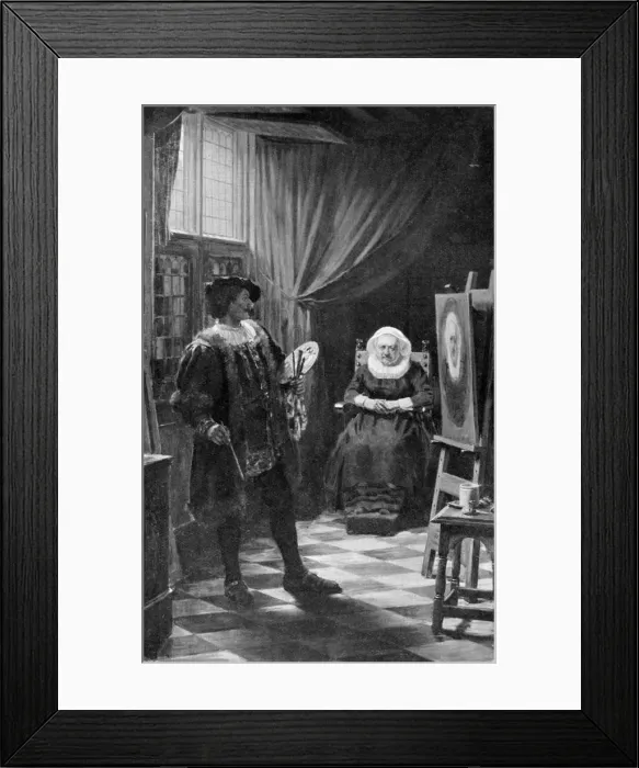 Framed Print : Rembrandt, 1903. Artist: Godfrey C Hindley Framed Print : Rembrandt, 1903. Artist: Godfrey C Hindley