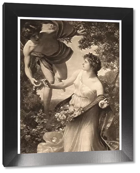 Flora and Zephyr, 1903. Artist: Arthur Trevethin Nowell