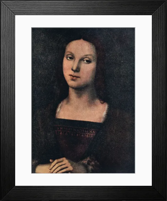 Framed Print : St Mary Magdalene, c1500. Artist: Perugino Framed Print : St Mary Magdalene, c1500. Artist: Perugino