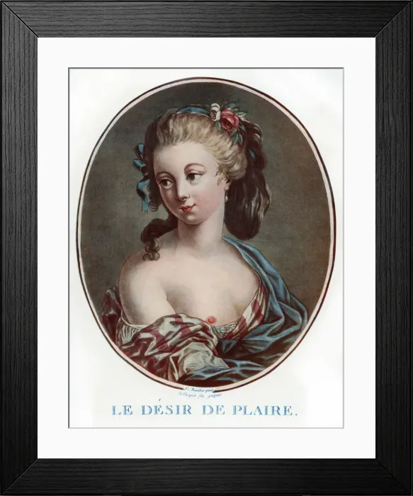 Framed Print : Le Desire de Plaire ( The Desire to Please ), 1913. Artist: Le Campion Fils Framed Print : Le Desire de Plaire ( The Desire to Please ), 1913. Artist: Le Campion Fils