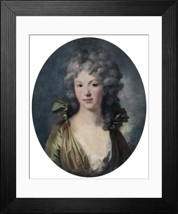 Framed Print : Princess Fredericka Sophie Wilhelmina, c1770 (1913). Artist: Friedrich Tischbein Framed Print : Princess Fredericka Sophie Wilhelmina, c1770 (1913). Artist: Friedrich Tischbein