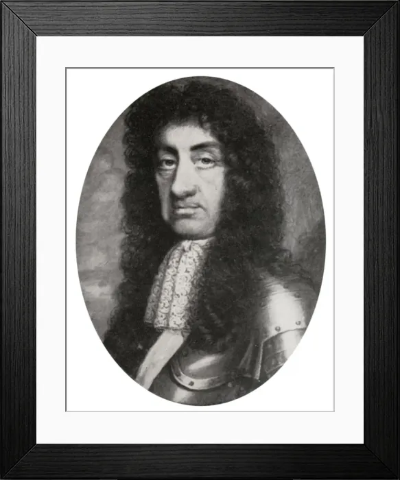 Framed Print : Charles II of England, 1660-1685 (1912) Framed Print : Charles II of England, 1660-1685 (1912)