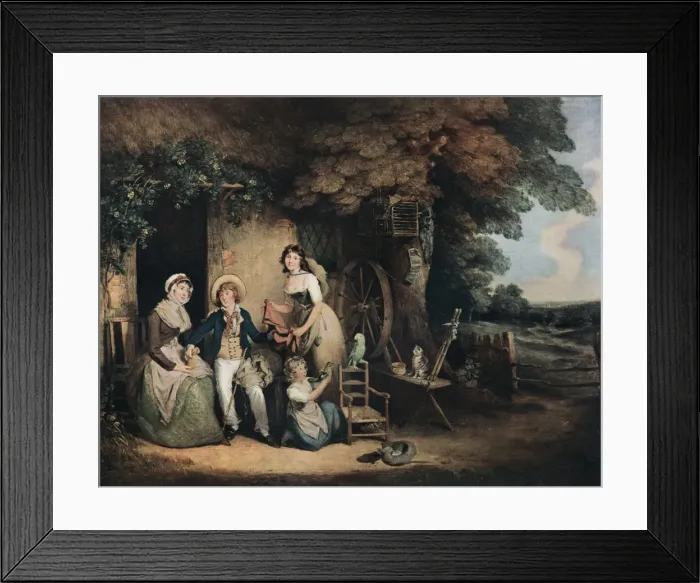 Framed Print : The Sailor Boys Return, late 18th-early 19th century (1912). Artist: William Redmore Bigg Framed Print : The Sailor Boys Return, late 18th-early 19th century (1912). Artist: William Redmore Bigg