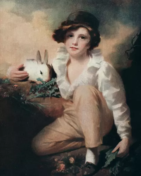 Boy with Rabbit, c1814 (1912). Artist: Henry Raeburn