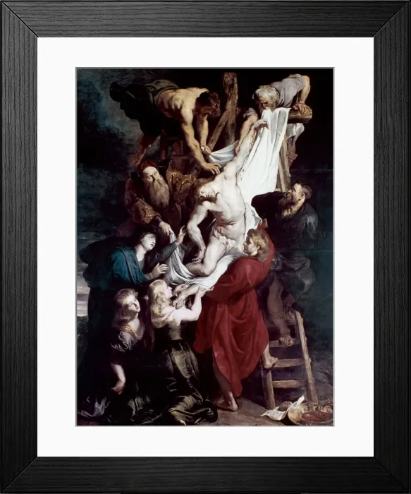 Framed Print : Descent from the Cross, c1612-1614. Artist: Peter Paul Rubens Framed Print : Descent from the Cross, c1612-1614. Artist: Peter Paul Rubens