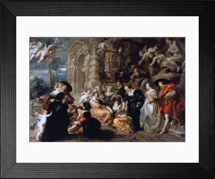 Framed Print : The Garden of Love, c1630. Artist: Peter Paul Rubens Framed Print : The Garden of Love, c1630. Artist: Peter Paul Rubens
