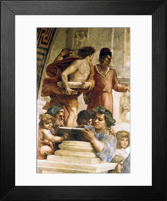 Framed Print : The School of Athens, 1509. Artist: Raphael Framed Print : The School of Athens, 1509. Artist: Raphael