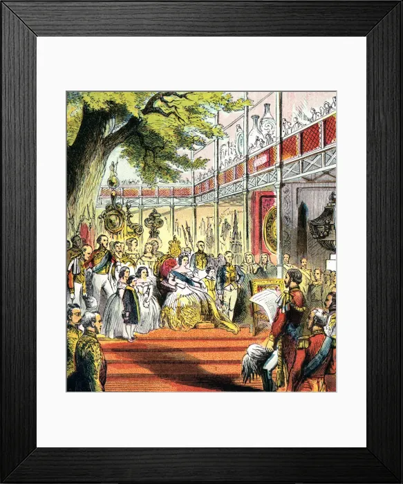 Framed Print : Great Exhibition of 1851, (c1850s) Framed Print : Great Exhibition of 1851, (c1850s)
