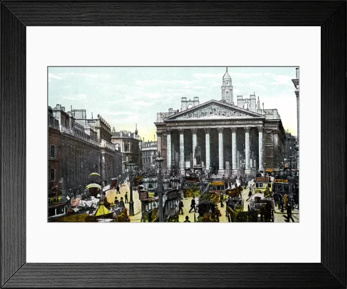 Framed Print : The Royal Exchange, London, 20th Century Framed Print : The Royal Exchange, London, 20th Century