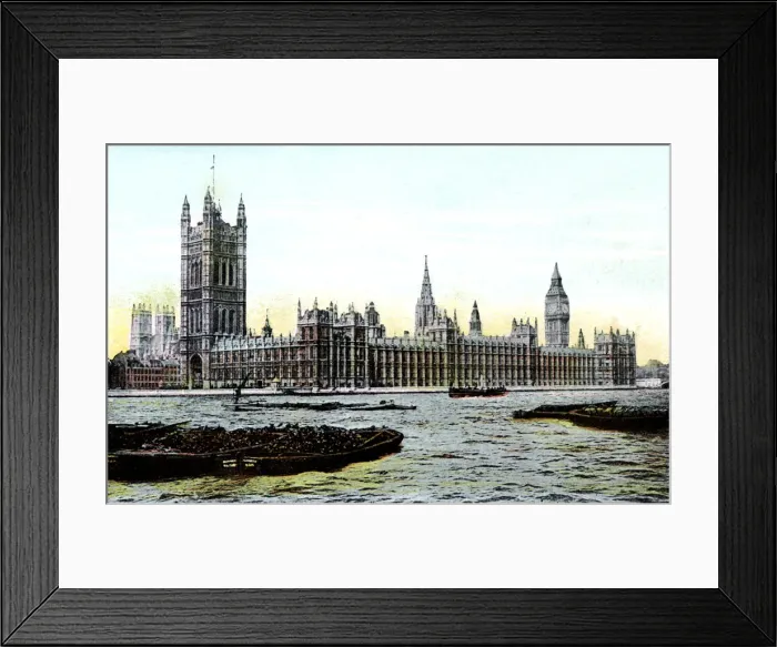 Framed Print : Houses of Parliament, London, 20th Century Framed Print : Houses of Parliament, London, 20th Century
