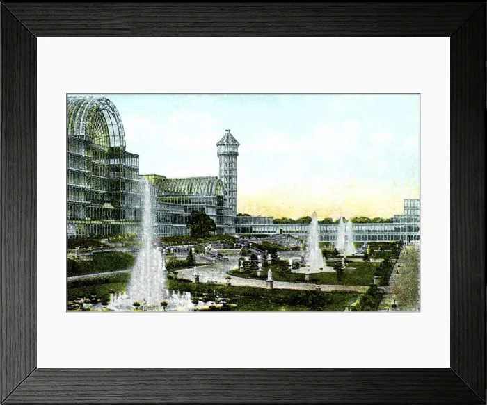 Framed Print : Crystal Palace, London, 20th Century Framed Print : Crystal Palace, London, 20th Century