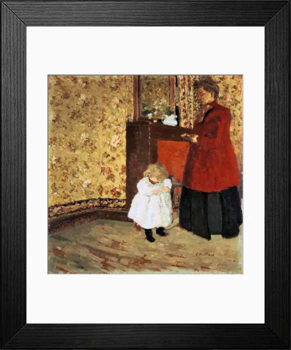 Framed Print : Mother and Child, 1900. Artist: Edouard Vuillard Framed Print : Mother and Child, 1900. Artist: Edouard Vuillard