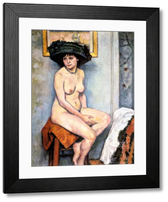 Framed Print : Nude, 1907. Artist: Charles Guerin Framed Print : Nude, 1907. Artist: Charles Guerin