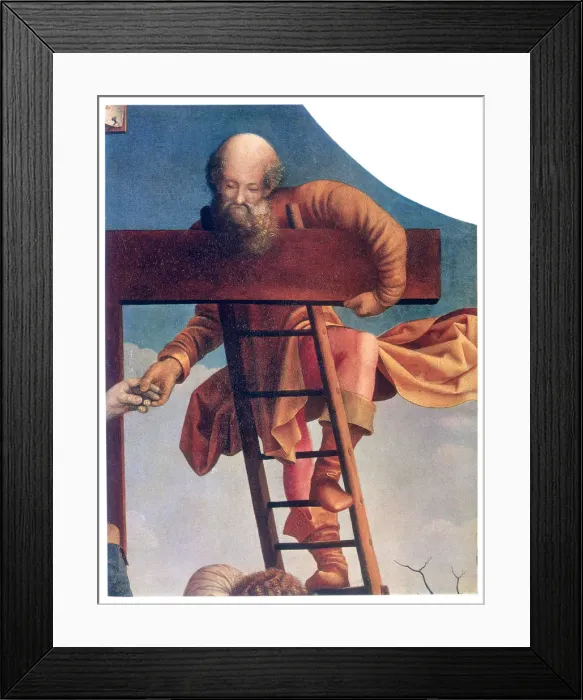 Framed Print : The Descent from the Cross (detail), c1520. Artist: Jan Gossaert Framed Print : The Descent from the Cross (detail), c1520. Artist: Jan Gossaert