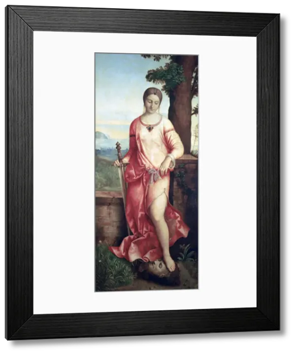 Framed Print : Judith, 1504. Artist: Giorgione Framed Print : Judith, 1504. Artist: Giorgione
