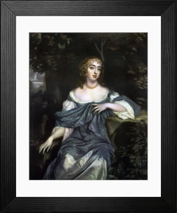 Framed Print : Frances Brooke, Lady Whitmore, late 17th century. Artist: Peter Lely Framed Print : Frances Brooke, Lady Whitmore, late 17th century. Artist: Peter Lely