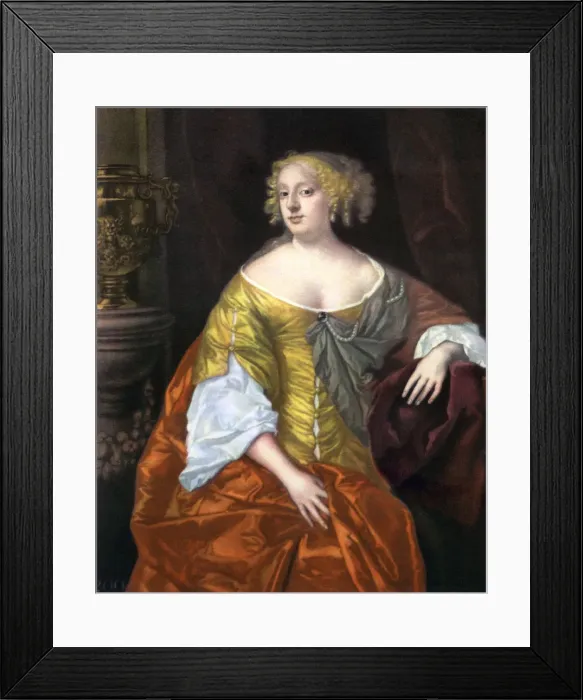 Framed Print : Anne Digby, Countess of Sutherland, c1660s. Artist: Peter Lely Framed Print : Anne Digby, Countess of Sutherland, c1660s. Artist: Peter Lely