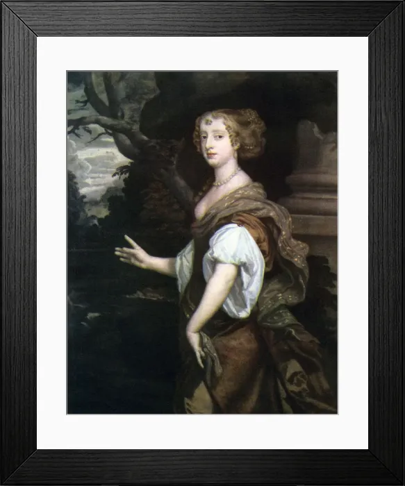 Framed Print : Elizabeth Wriothesley, Countess of Northumberland, c1670s. Artist: Peter Lely Framed Print : Elizabeth Wriothesley, Countess of Northumberland, c1670s. Artist: Peter Lely