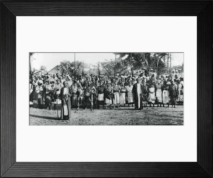 Framed Print : Native dancers in Mombasa, 1924-1925, (1937) Framed Print : Native dancers in Mombasa, 1924-1925, (1937)