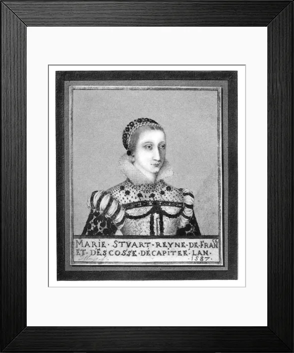Framed Print : Mary, Queen of Scots, 1587, (1896) Framed Print : Mary, Queen of Scots, 1587, (1896)