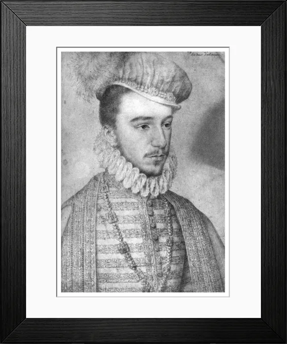 Framed Print : Duc D Alencon, 16th century, (1896). Artist: J Decourt Framed Print : Duc D Alencon, 16th century, (1896). Artist: J Decourt