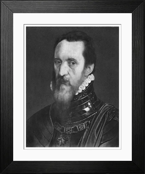Framed Print : The Duke of Alva, 16th century, (1896)