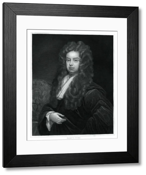 Framed Print : John Somers, 1st Baron Somers, Lord High Chancellor of England, (1833). Artist: TA Dean Framed Print : John Somers, 1st Baron Somers, Lord High Chancellor of England, (1833). Artist: TA Dean