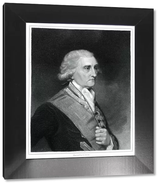 George Brydges Rodney, 1st Baron Rodney, British naval officer, (1833). Artist: E Scriven
