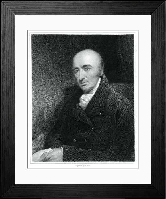Framed Print : William Hyde Wollaston, English chemist and physicist, (1833). Artist: W Holl Framed Print : William Hyde Wollaston, English chemist and physicist, (1833). Artist: W Holl
