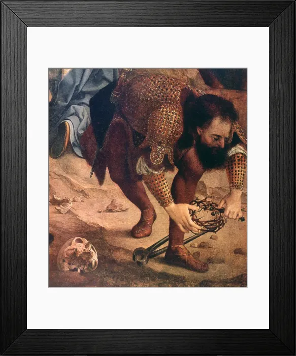 Framed Print : The Descent from the Cross (detail), c1520. Artist: Jan Gossaert Framed Print : The Descent from the Cross (detail), c1520. Artist: Jan Gossaert