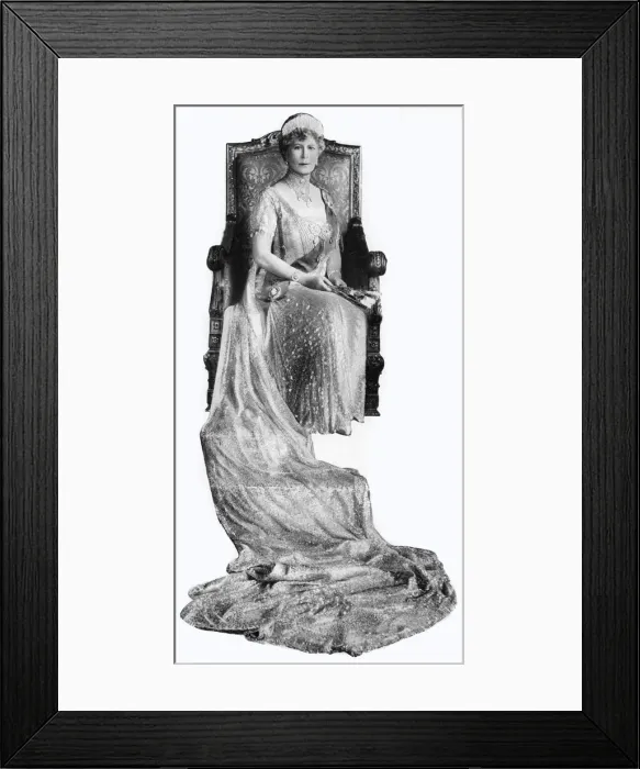 Framed Print : Mary of Teck, Queen Consort of George V of the United Kingdom, c1930s Framed Print : Mary of Teck, Queen Consort of George V of the United Kingdom, c1930s