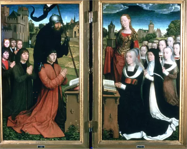 Triptych of the Family Moreel, 1484. Artist: Hans Memling