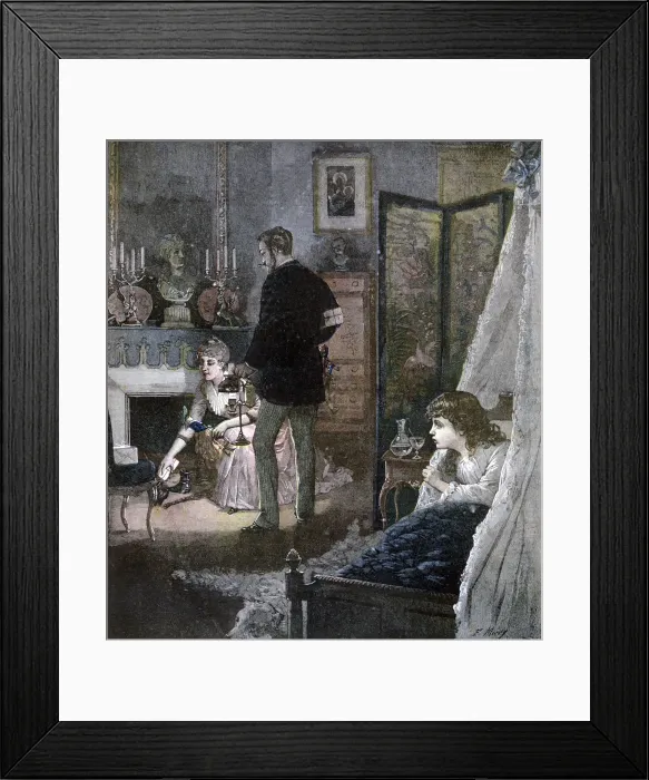 Framed Print : Christmas Shoes, 1891. Artist: Miery Framed Print : Christmas Shoes, 1891. Artist: Miery