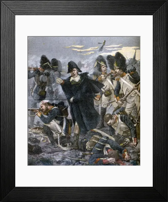 Framed Print : Pierre Cambronne, 1891. Artist: Ernest Jean Delahaye Framed Print : Pierre Cambronne, 1891. Artist: Ernest Jean Delahaye