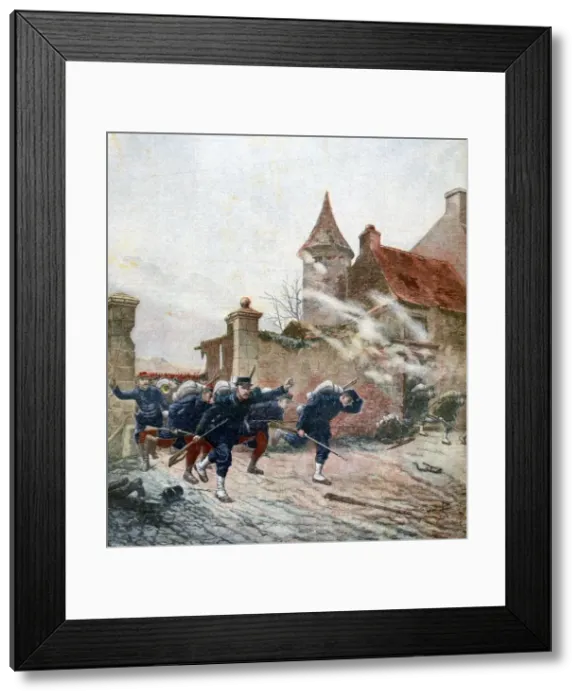 Framed Print : Forward!, 1891. Artist: F Meaulle Framed Print : Forward!, 1891. Artist: F Meaulle