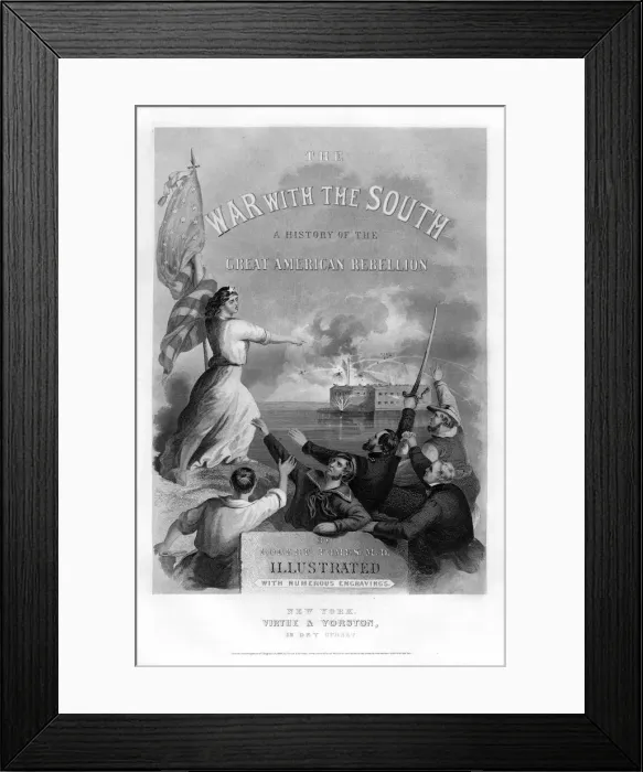Framed Print : Fort Sumter, Charleston, South Carolina, 1862-1867 Framed Print : Fort Sumter, Charleston, South Carolina, 1862-1867