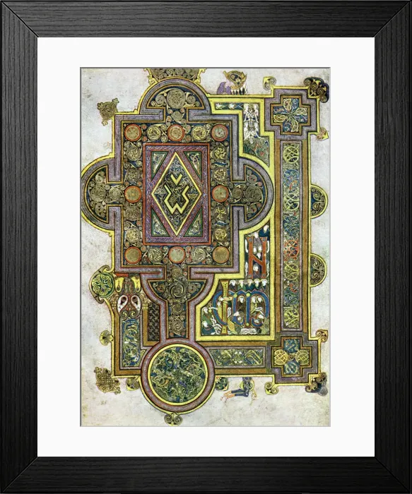 Framed Print : The Opening Words of St Lukes Gospel, 800 AD, (20th century) Framed Print : The Opening Words of St Lukes Gospel, 800 AD, (20th century)