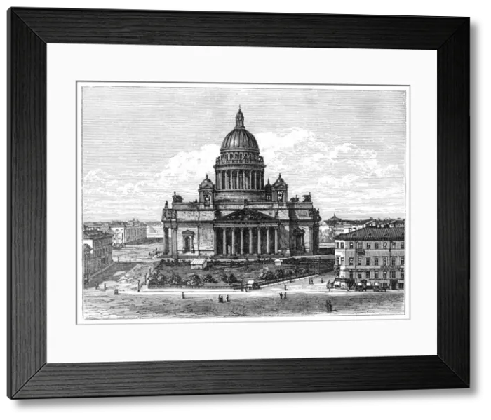 Framed Print : Cathedral of St Isaac, St Petersburg, Russia, 1900 Framed Print : Cathedral of St Isaac, St Petersburg, Russia, 1900