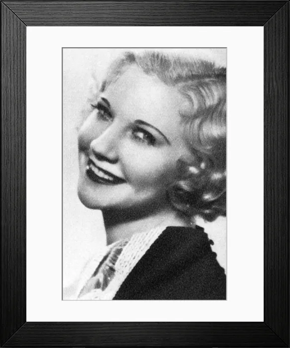 Framed Print : Una Merkel, American film actress, 1934-1935 Framed Print : Una Merkel, American film actress, 1934-1935