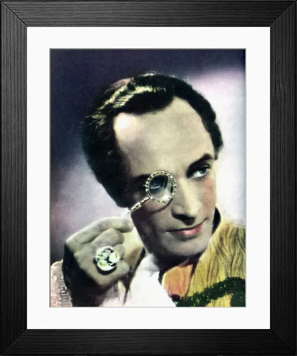 Framed Print : Conrad Veidt, German film actor, 1934-1935 Framed Print : Conrad Veidt, German film actor, 1934-1935
