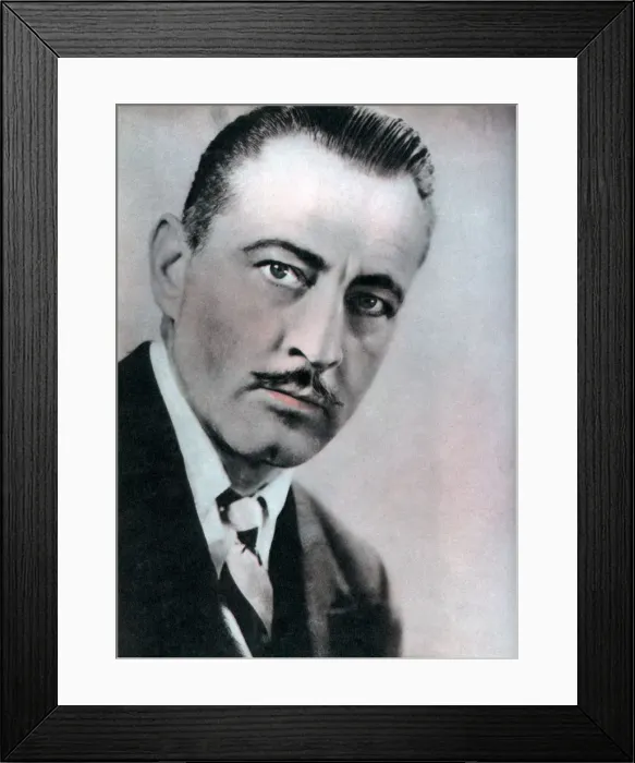 Framed Print : John Barrymore, American actor, 1934-1935 Framed Print : John Barrymore, American actor, 1934-1935