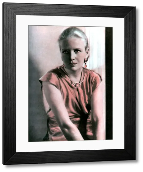 Framed Print : Ann Harding, American actress, 1934-1935 Framed Print : Ann Harding, American actress, 1934-1935