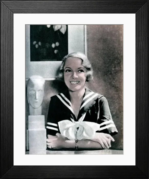 Framed Print : Helen Hayes, American actress, 1934-1935 Framed Print : Helen Hayes, American actress, 1934-1935
