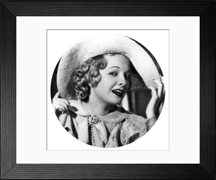 Framed Print : Marian Nixon, American Actress, 1934-1935