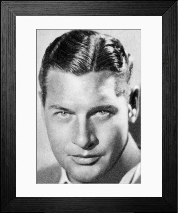 Framed Print : Richard Arlen, American actor, 1934-1935 Framed Print : Richard Arlen, American actor, 1934-1935