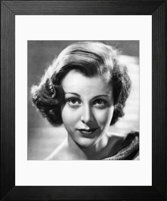 Framed Print : Frances Dee, American actress, 1934-1935 Framed Print : Frances Dee, American actress, 1934-1935