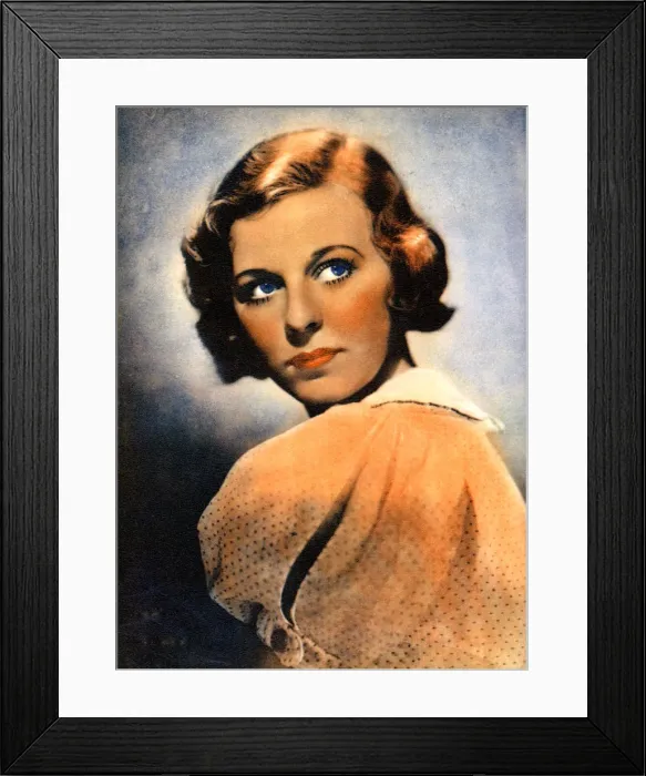 Framed Print : Margaret Sullavan, American actress, 1934-1935 Framed Print : Margaret Sullavan, American actress, 1934-1935