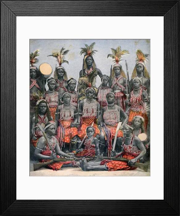 Framed Print : Amazonian warriors, 1891 Framed Print : Amazonian warriors, 1891